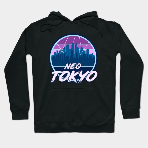 Neo Tokyo Holiday Hoodie by PlatinumBastard